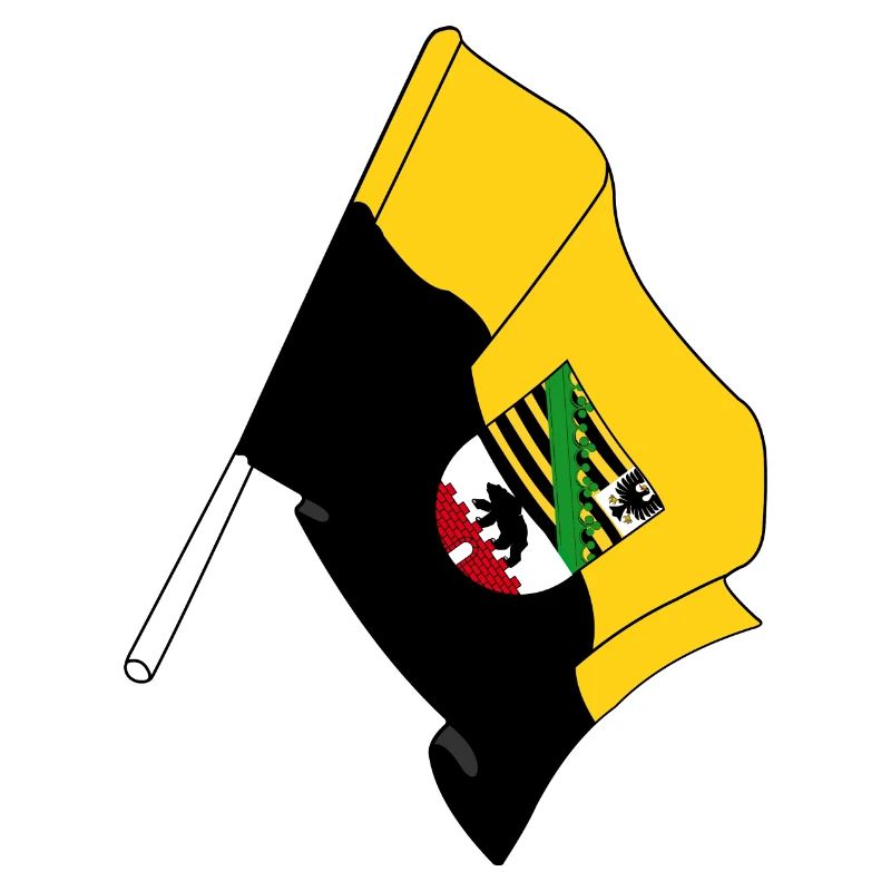 Drapeau de la Saxe-Anhalt