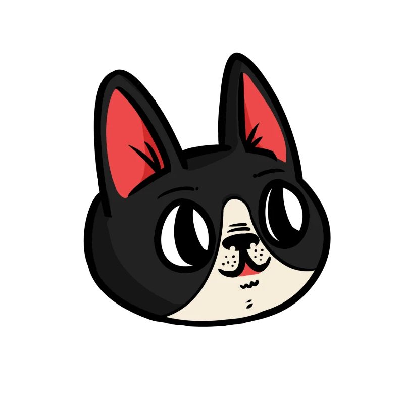 Chat de chat de dessin animé