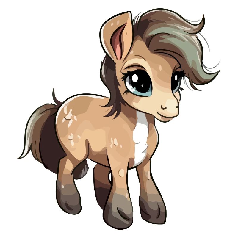 Komo le bébé cheval