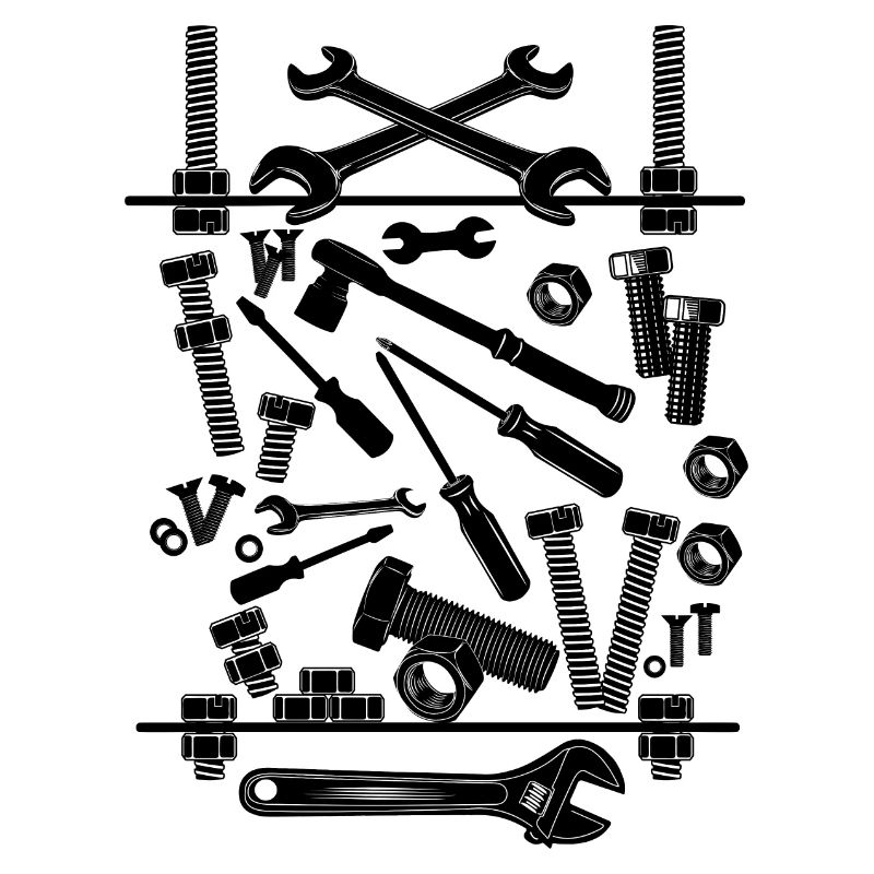 Composition des outils Noir