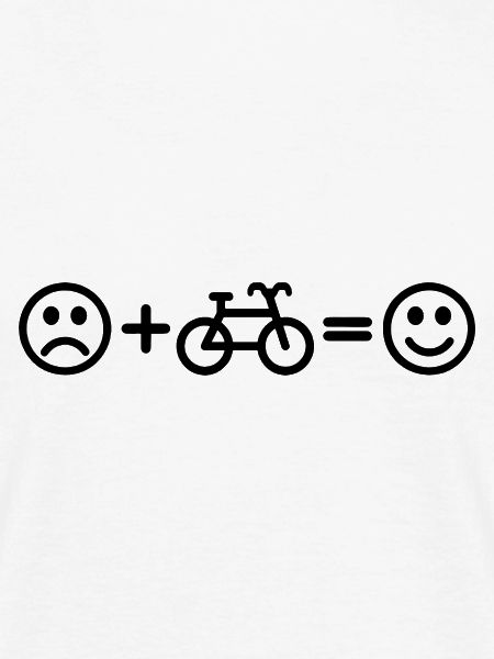 Fahrradfahrer Smiley