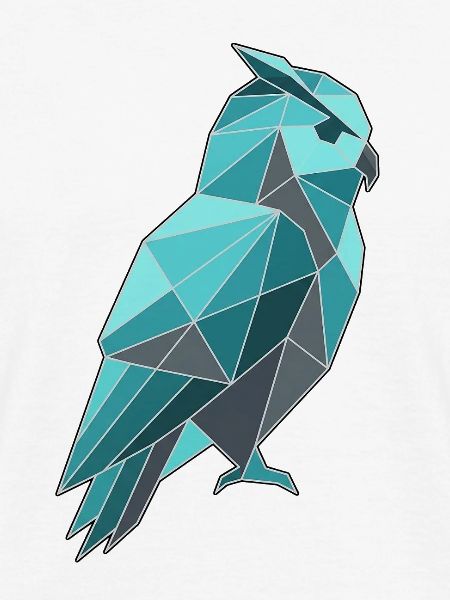 Poly Stil Eule
