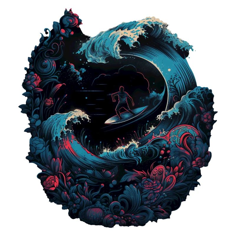 Surf abstrait