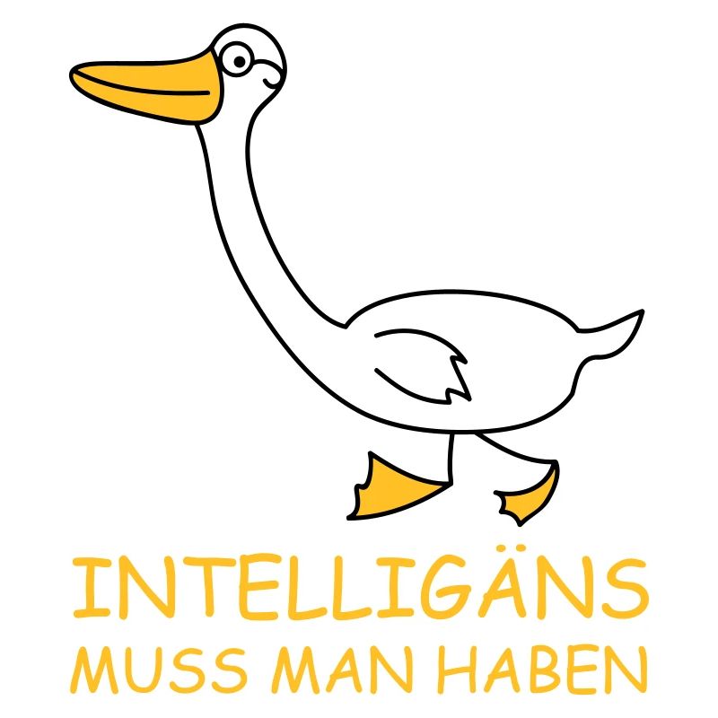 Intelligente Gans (b)