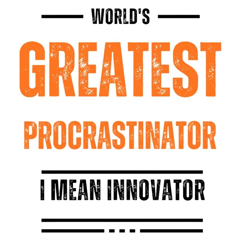 Le génie de la procrastination