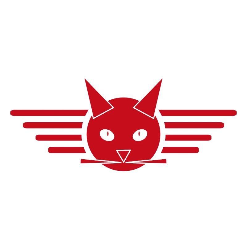 Conception créative de t-shirt Ailes de chat