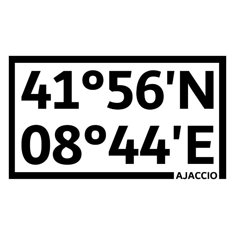 Ajaccio coordinates