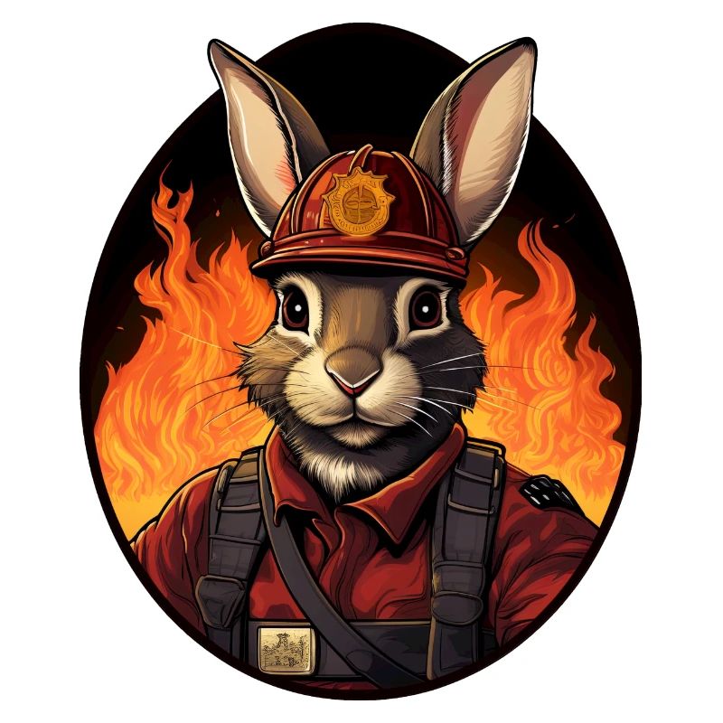 Lapin pompier