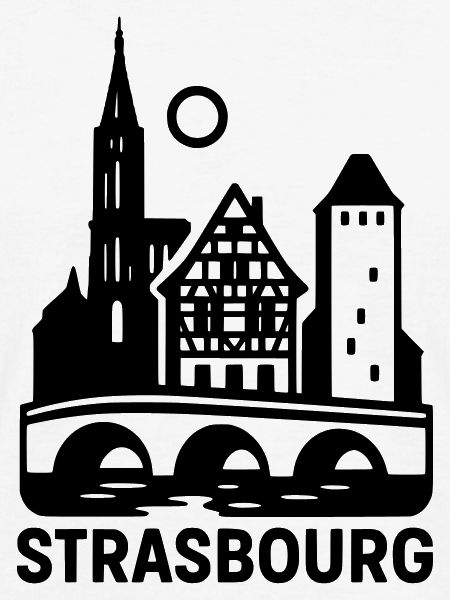 Strasbourg Silhouette
