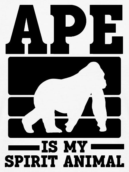 Affe Humor Spruch