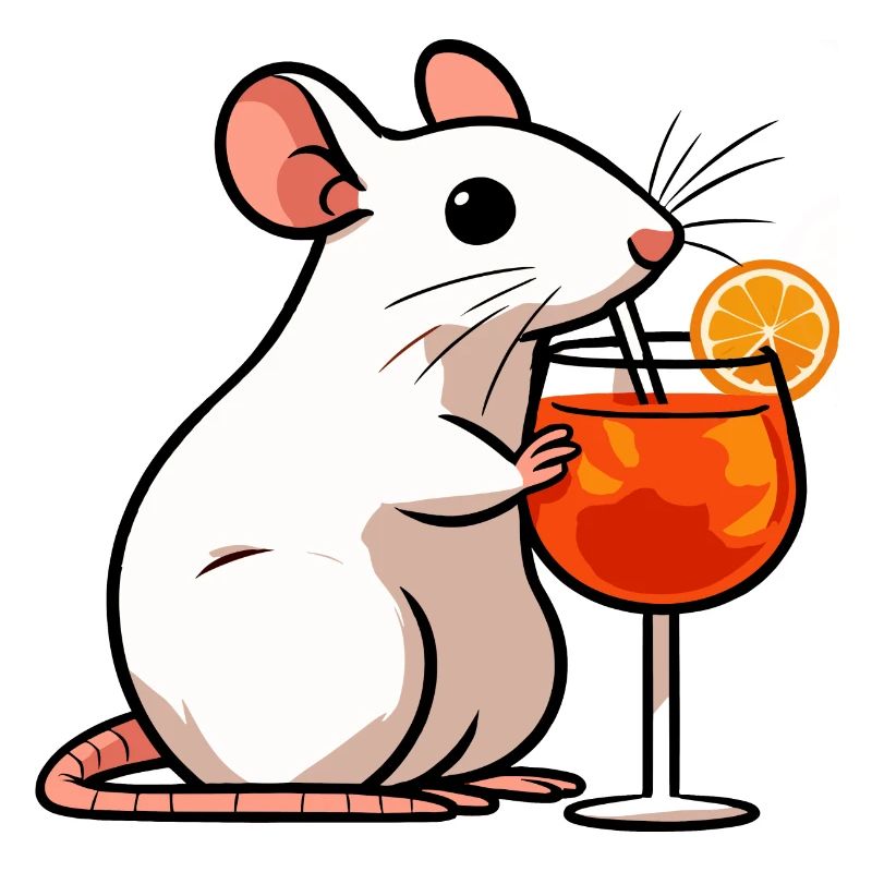 White Rat Aperitif Aperoli Spritz Campari Drink