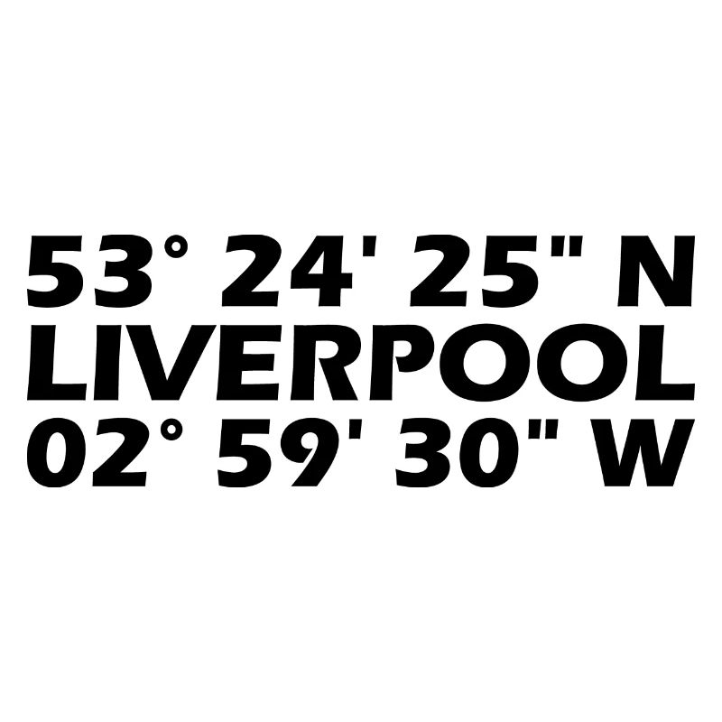 Coordonnées de Liverpool