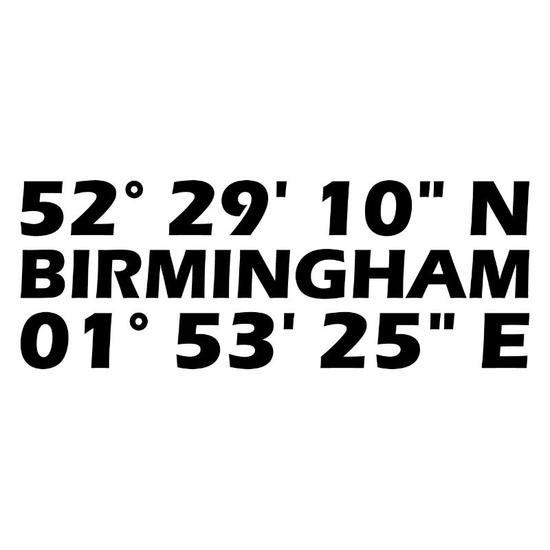 Birmingham Coordinates