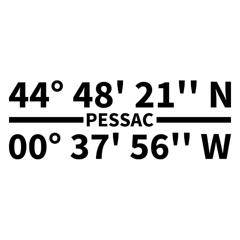Coordonnées de Pessac