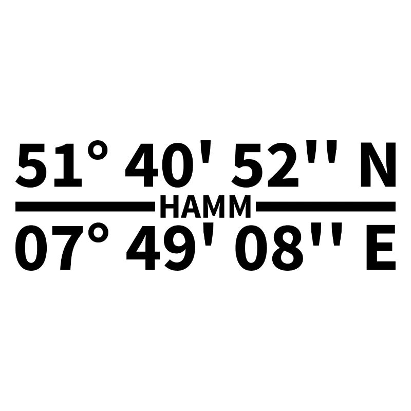 Coordonnées de Hamm