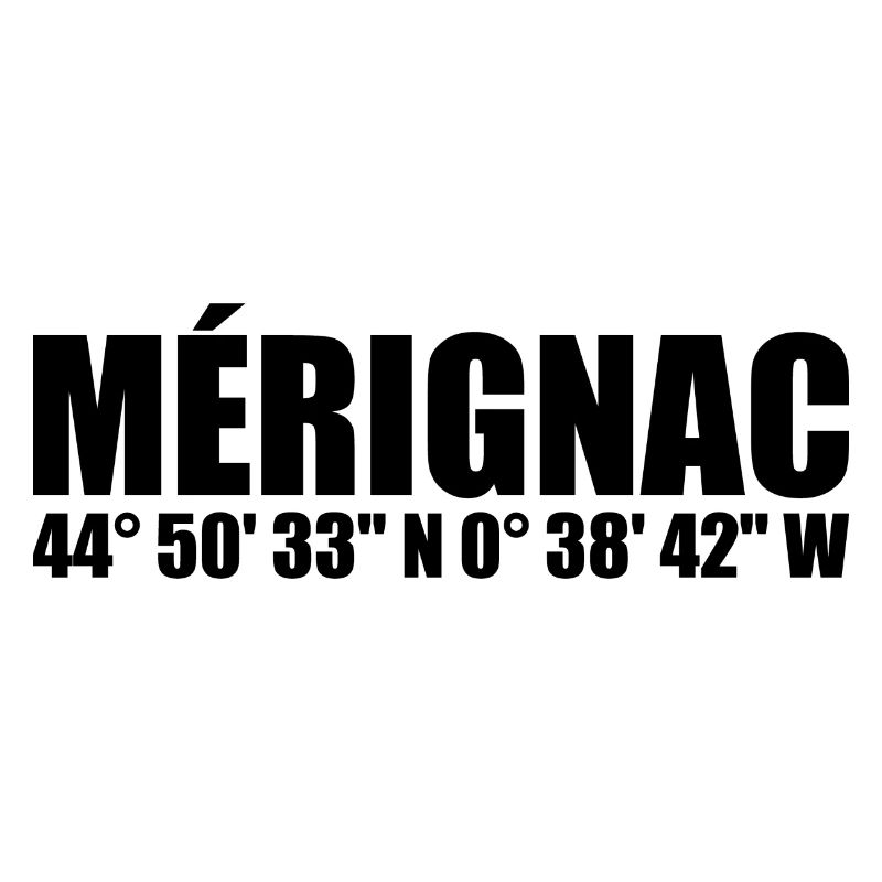 Mérignac coordinates