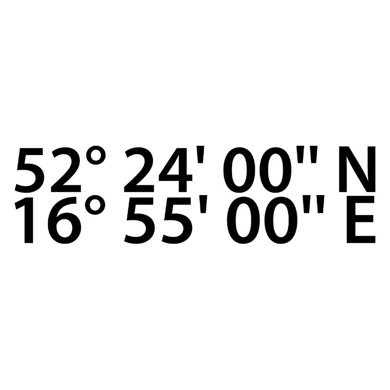 Poznan coordinates
