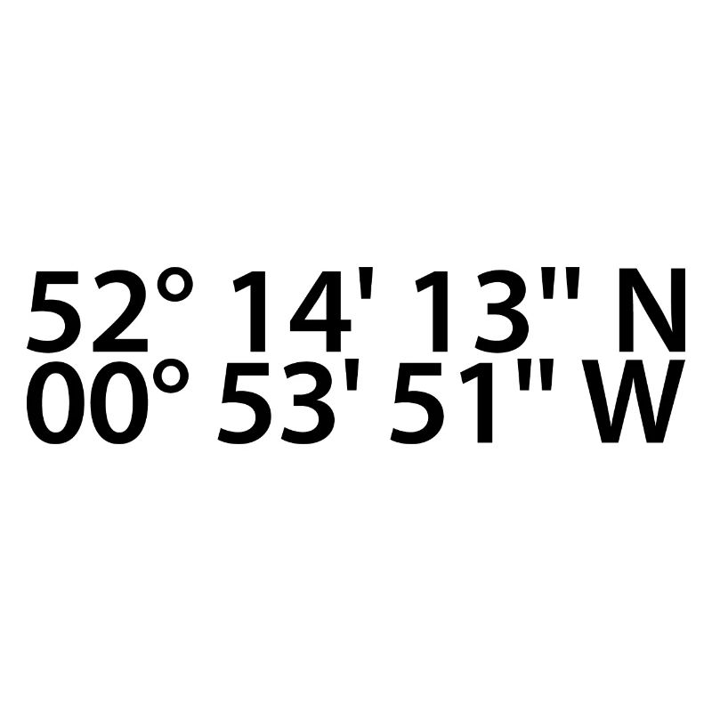 Northampton coordinates
