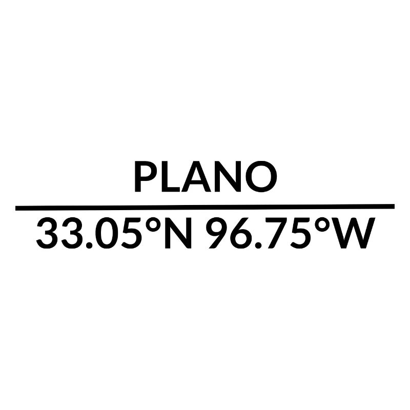 Coordonnées de Plano, Texas, États-Unis