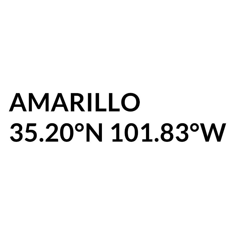Amarillo Texas USA coordinates