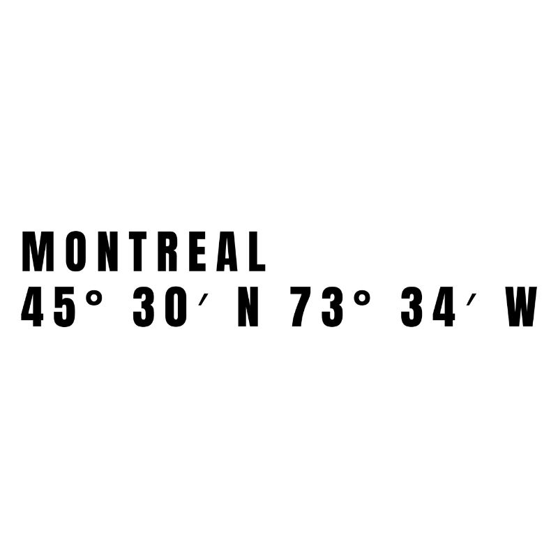 Montreal, Canada Coordinates