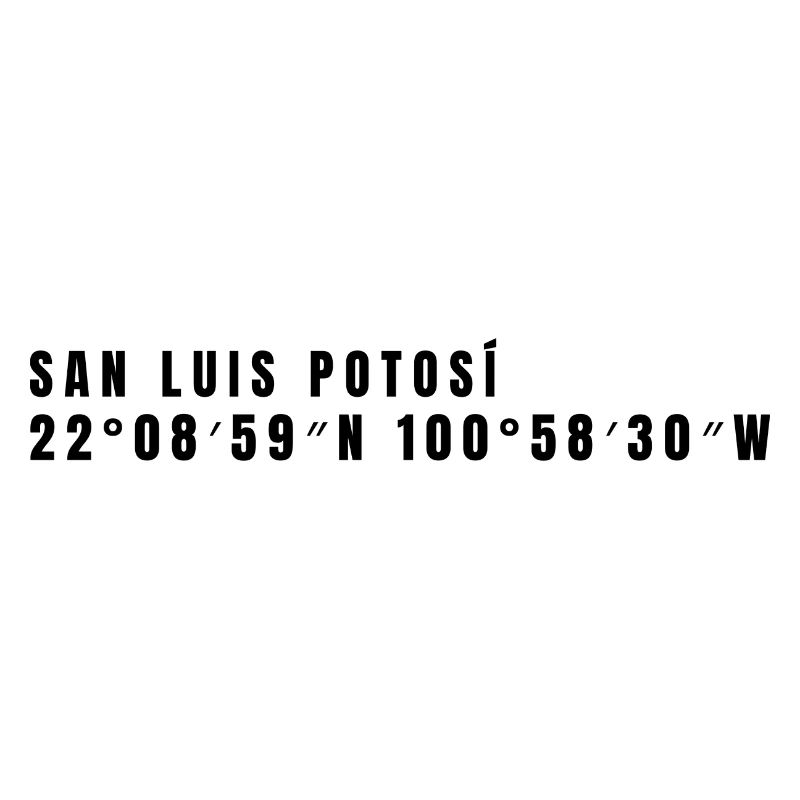 San Luis Potosí Mexico Coordinates