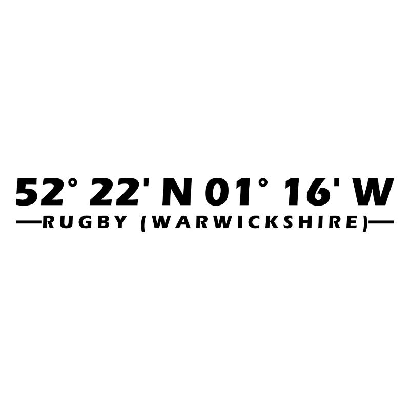 Rugby (Warwickshire) coordinates