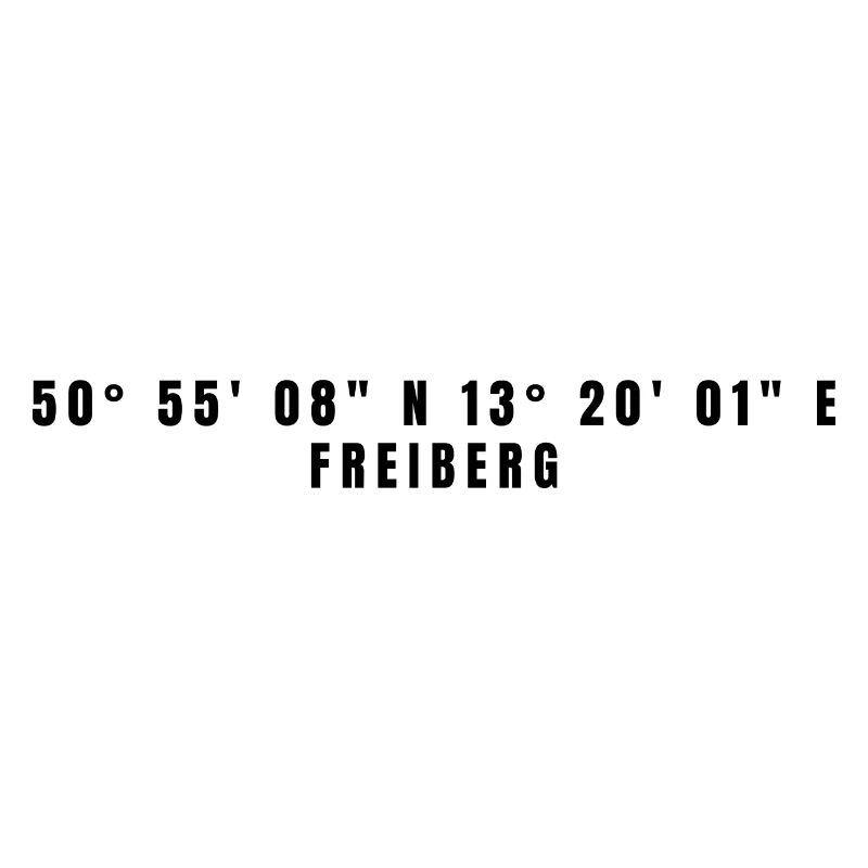 Freiberg Saxony Coordinates