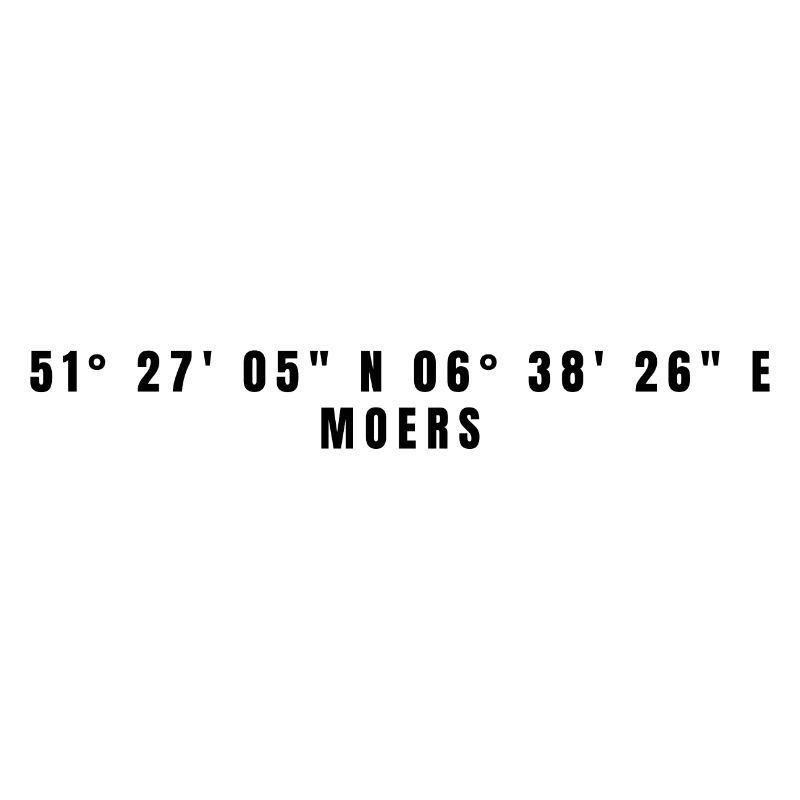 Moers North Rhine-Westphalia Coordinates