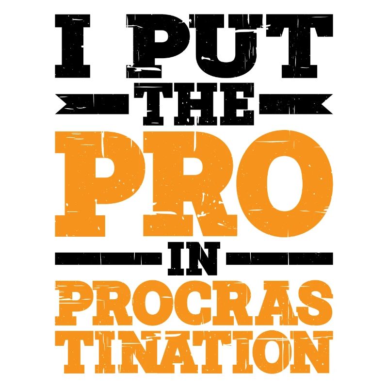 I Put The Pro In Procrastination 4