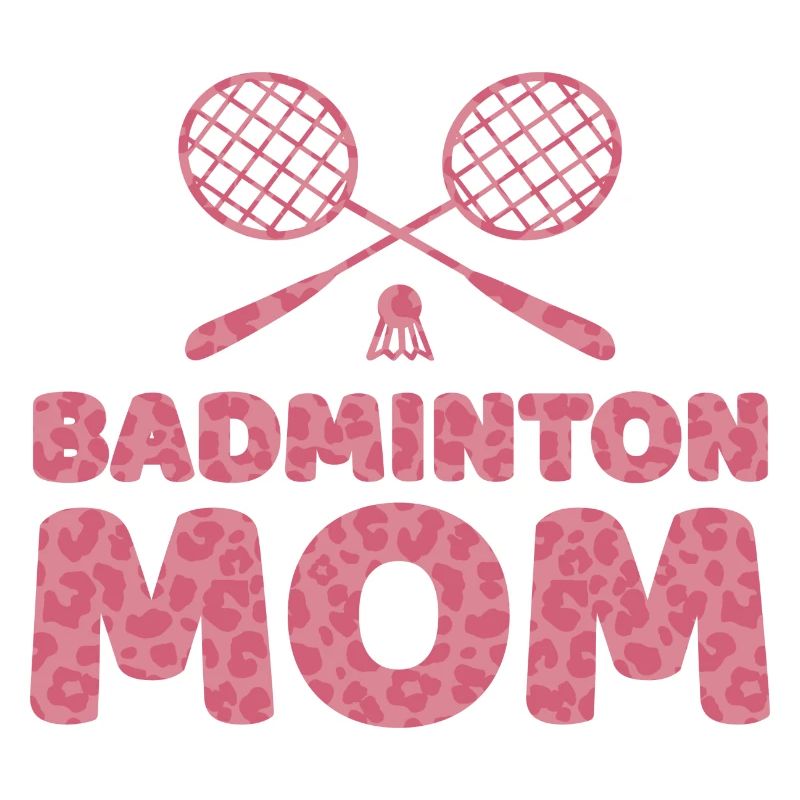 Badminton Mama Joueuse de badminton Mère Maman