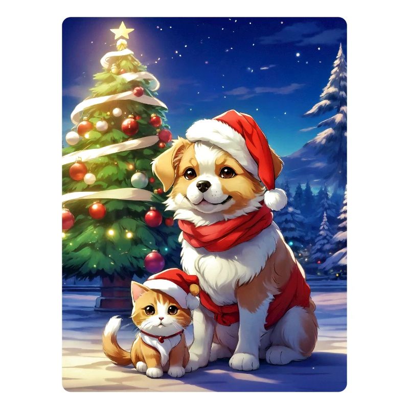 Natale Cane e Gatto Modello Vuoto 1.11