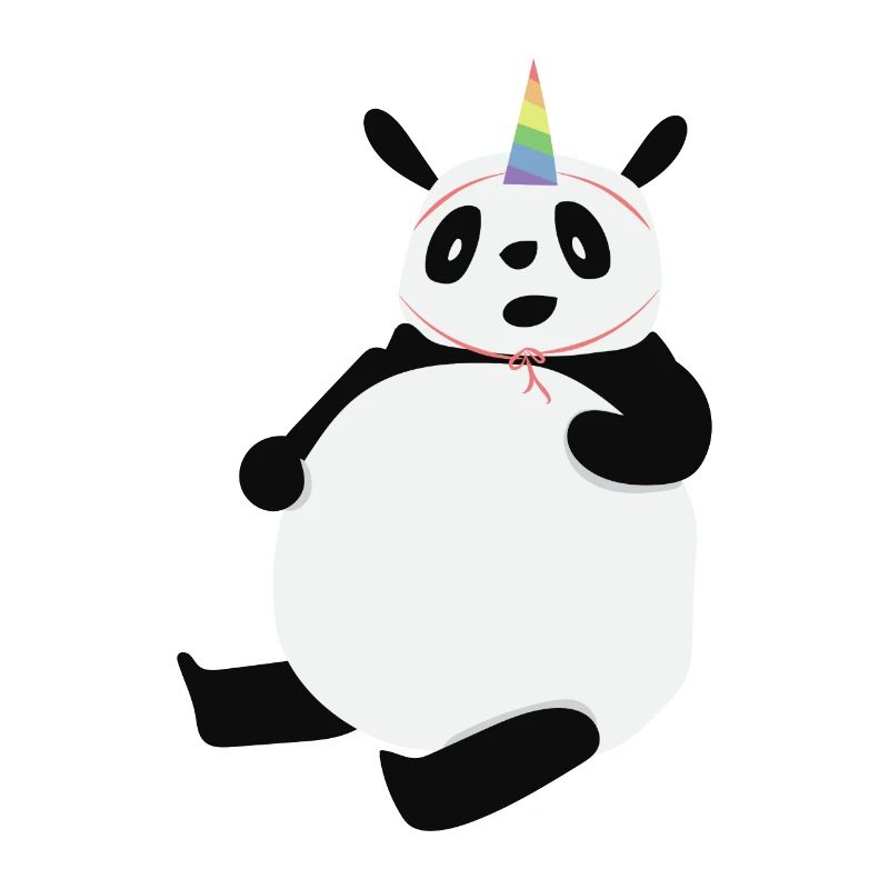 Panda Einhorn