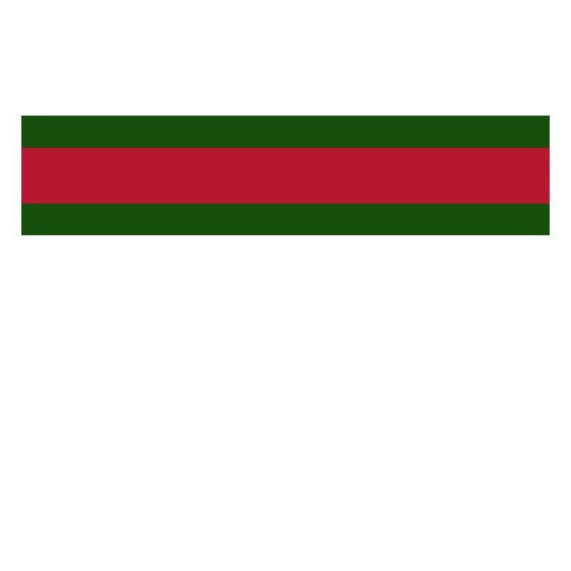 Lignes rayures vert rouge