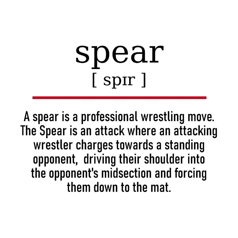 spear - spelling and description