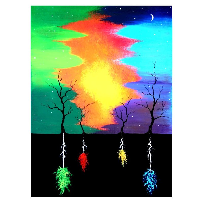 Trees under ground SVENPAINT