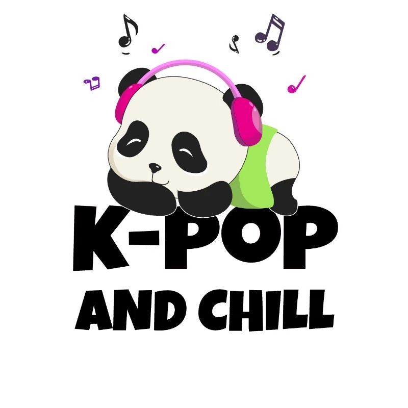 K-POP et chill. Blanc # 2
