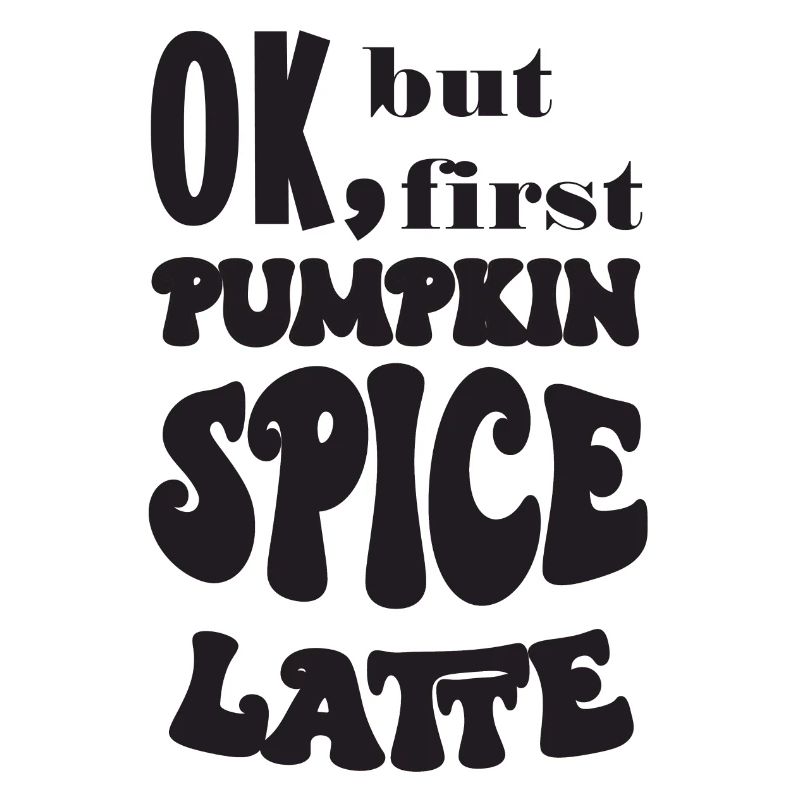 First pumpkin spice latte coffee tea Kaffee Kürbis