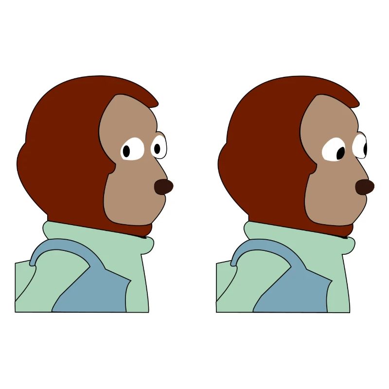 irritierter affe meme