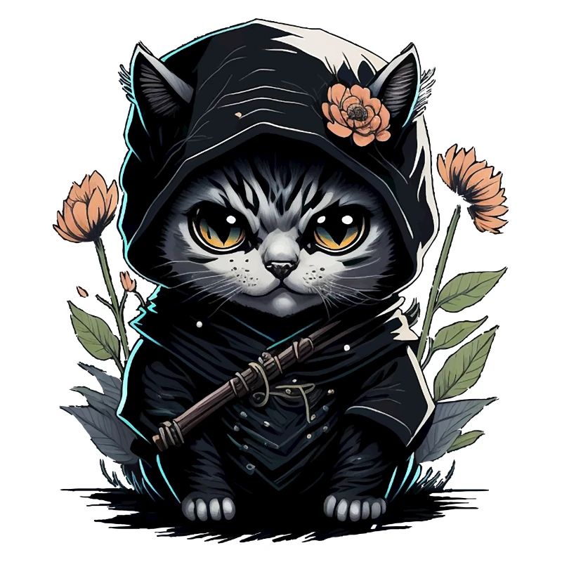 Le chat ninja : un combattant invincible
