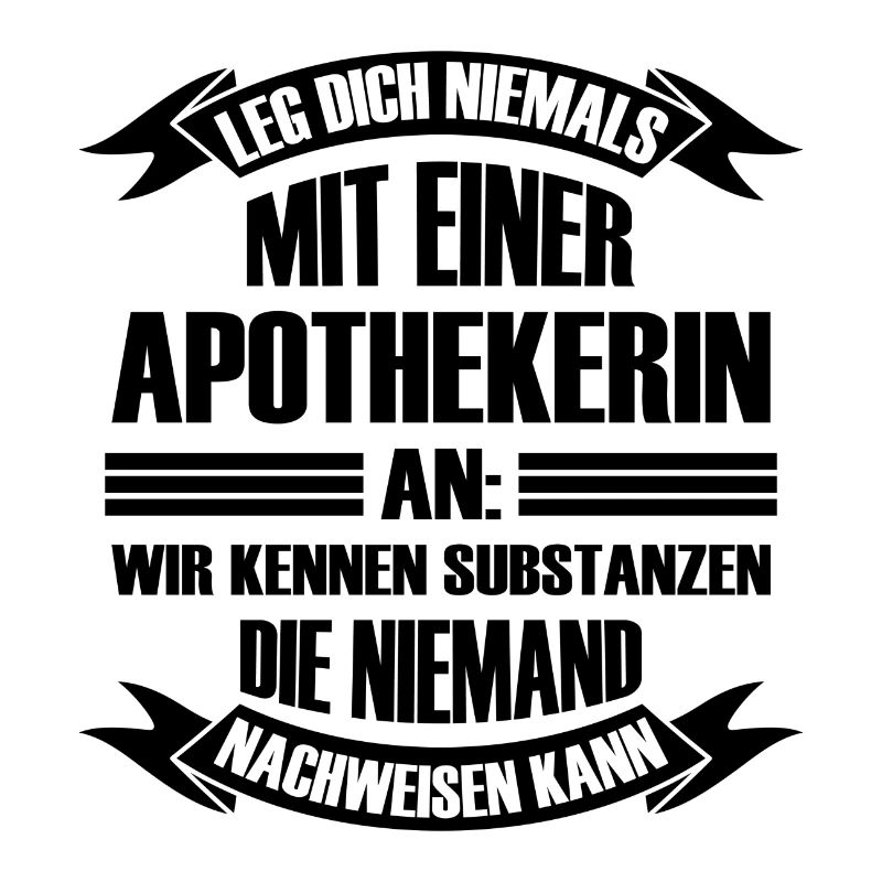 Mit einer Apothekerin Apotheke Geschenk
