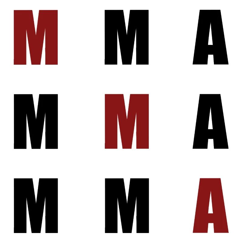 Cooles MMA Kampfsport Muster Geschenk