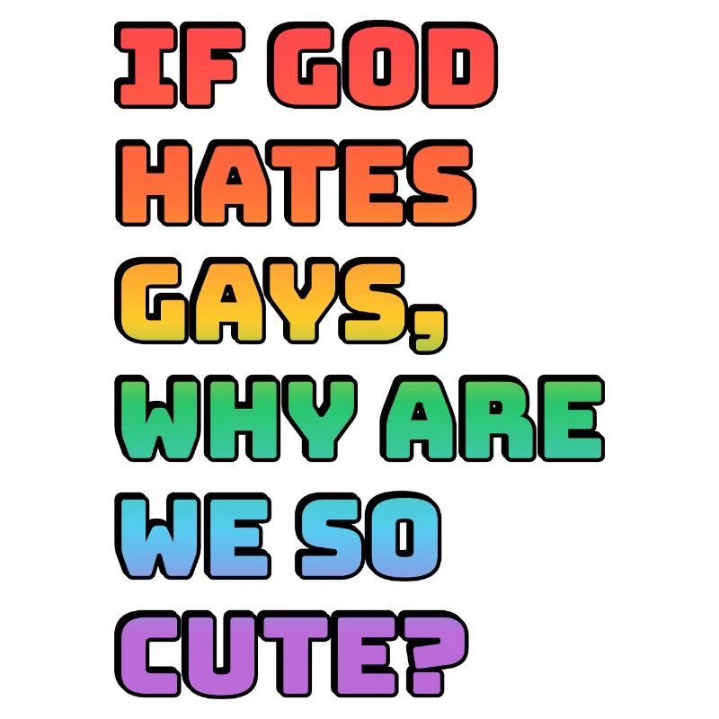 Cute Pride Rainbow Tee