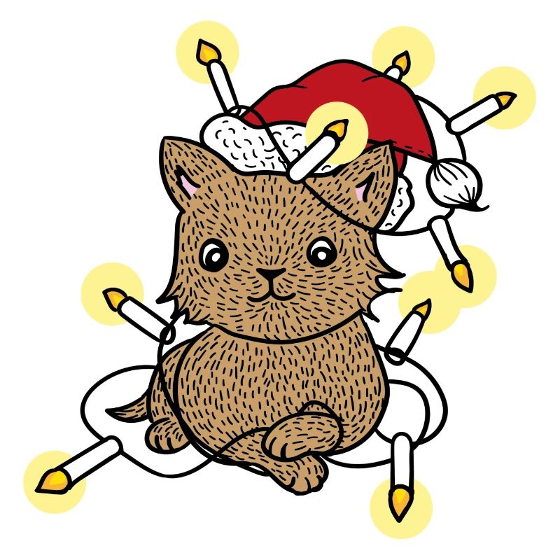 Chatons de Noël