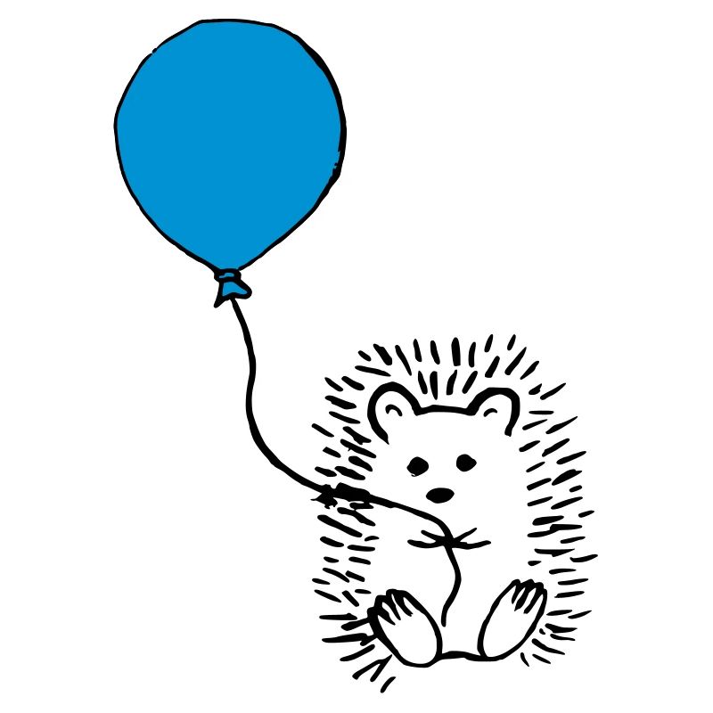 Hérisson avec ballon
