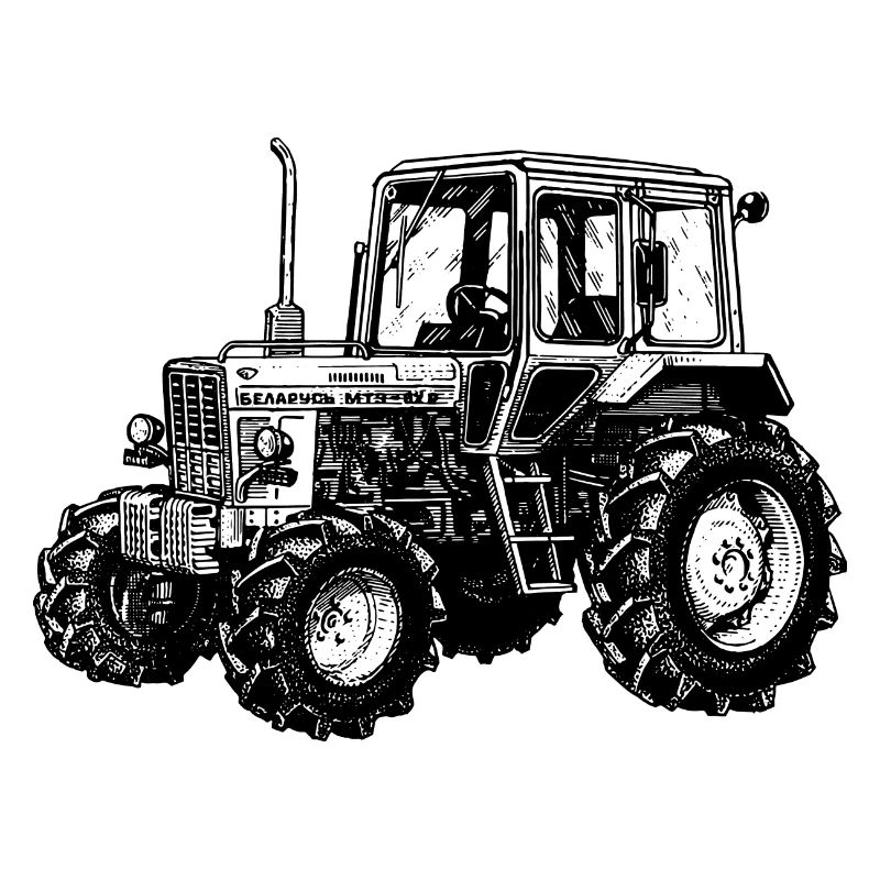 Belarus mtz Traktor Landwirt Geschenk