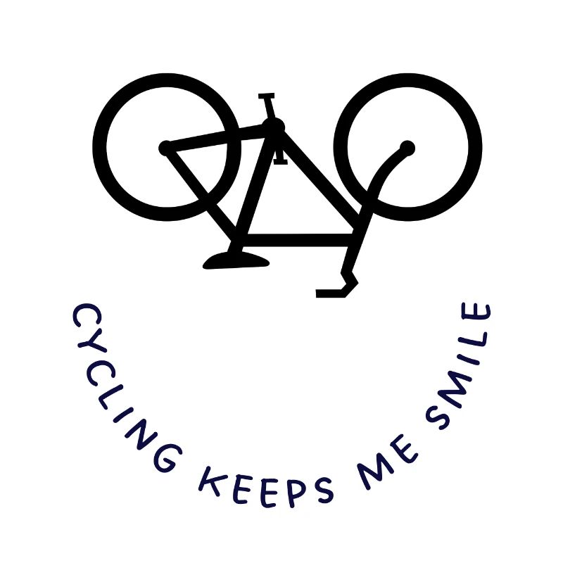cycling keeps me smile