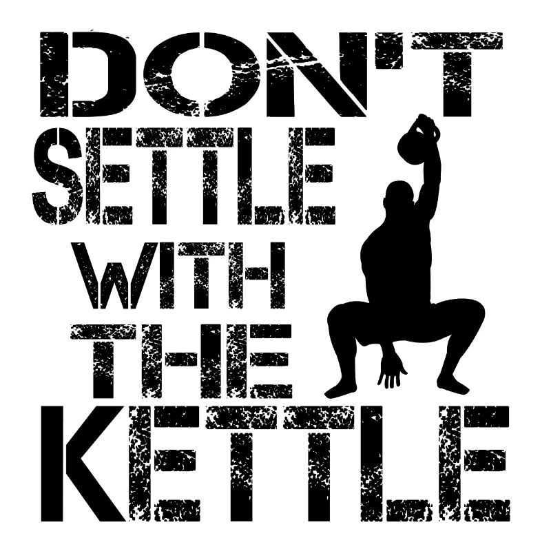 Don t settle with the kettle black
