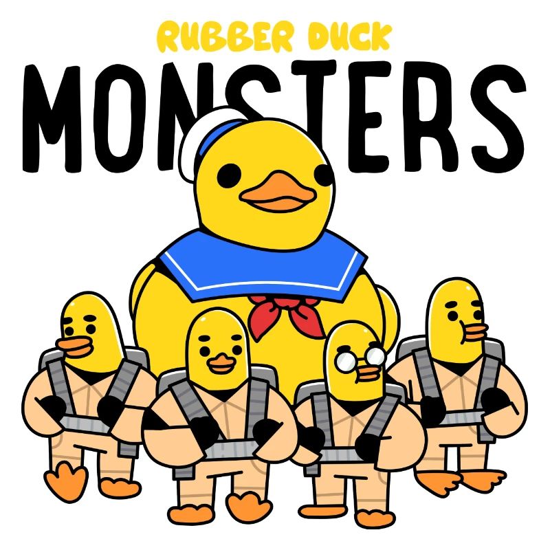 Rubber Duck Monsters b