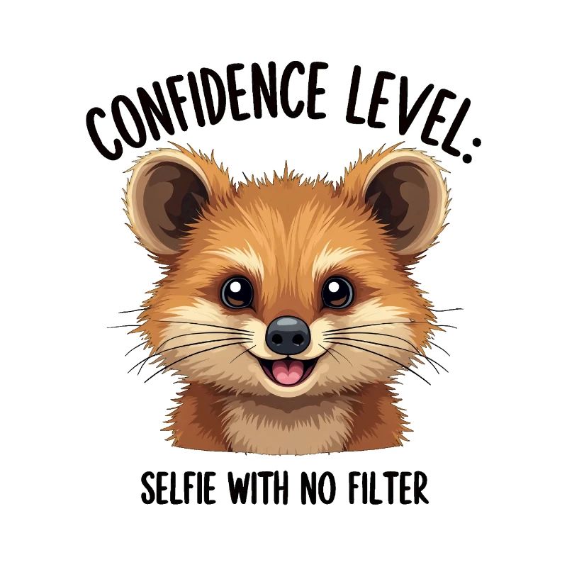 Confidence Level: Selfie with no Filter.